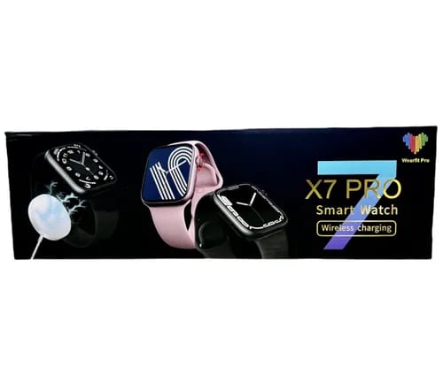 X7 Pro Smart Watch Black Color