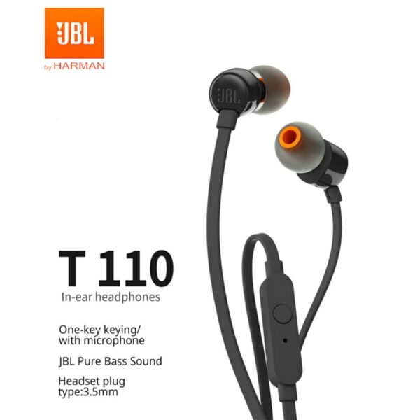 JBL T110 in-Ear Headphones