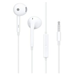 OPPO Wired Earphone with Mic White Color