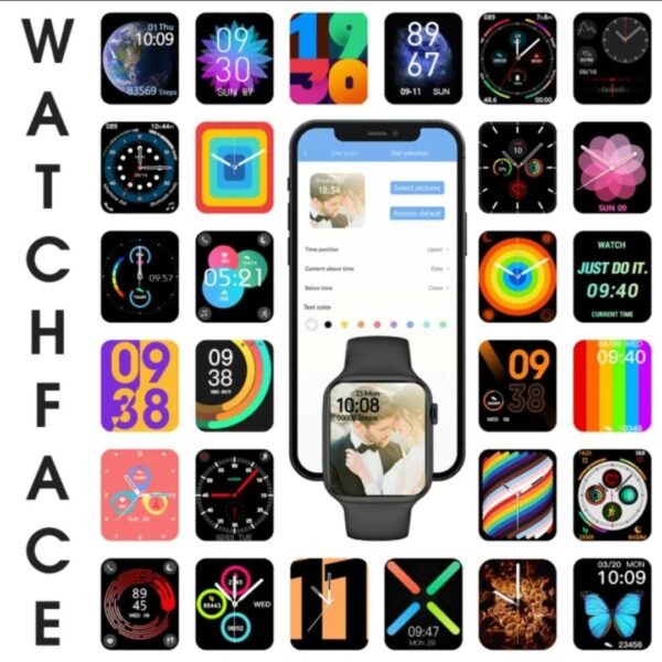 W17 Smartwatch Black Color