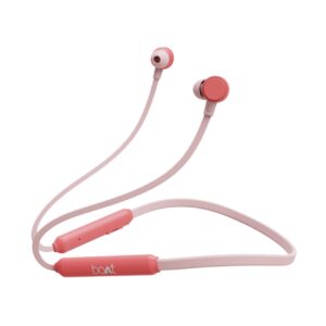 BOAT 103 Wireless Bluetooth Earphones (Mint Pink)