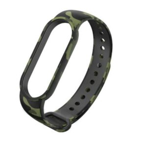 EM Bands Compatible with Mi Band 3 and 4 (Militery Green)