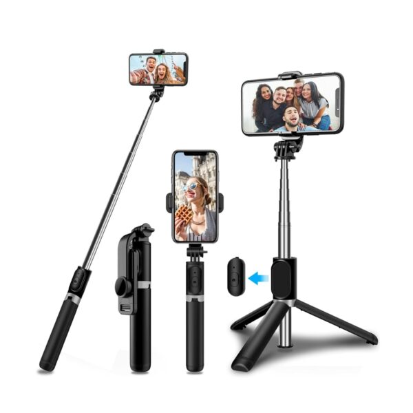 EM Wireless Selfie Stick Tripod 3 in 1