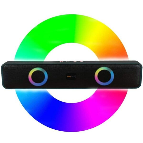 PSYTECH 4D Soundbar 2 RGB Party Lights Edition
