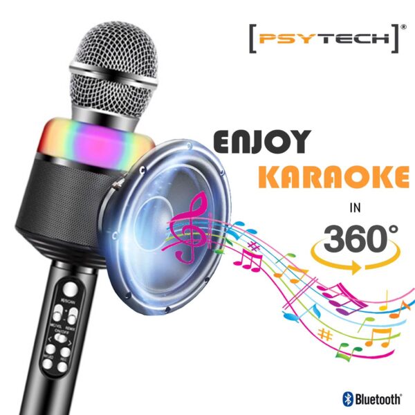 Psytech Karaoke Microphone Speaker for Kids & Adult