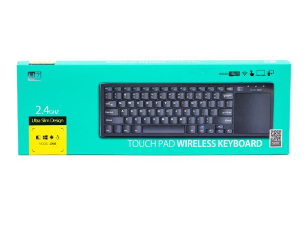 HEATZ Touch Pad Wireless Keyboard