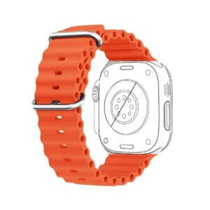 Ocean Band Compatible with Apple Watch Orange